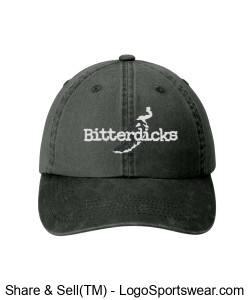 Coal BitterDick Hat Design Zoom