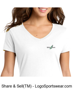 Lucky Gal--McBitter man-Ladies T Design Zoom