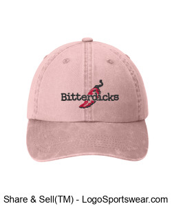 "THE JO" Ladies Pink Pepper Girl Hat Design Zoom